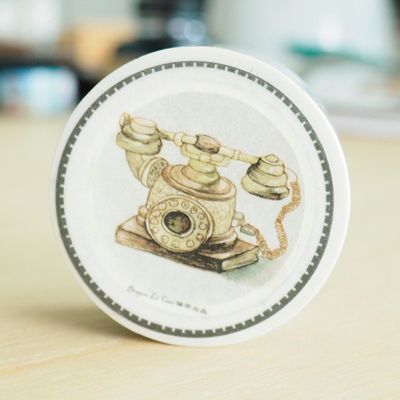 【花狸猫窝】原创和纸胶带 - 复古电话 - 纸胶带 - 纸 