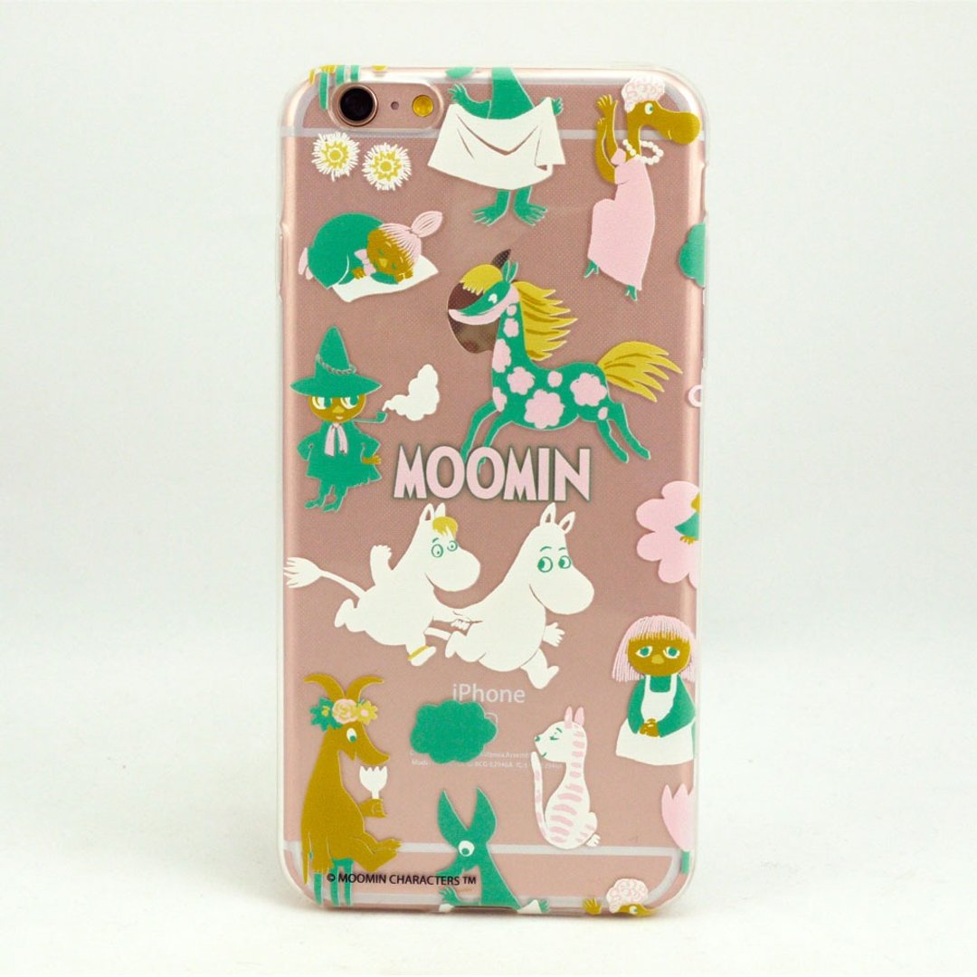 Moomin噜噜米正版授权-TPU手机保护壳【欢乐市集 (柠檬)】 - 手机壳/手机套 - 硅胶 绿色