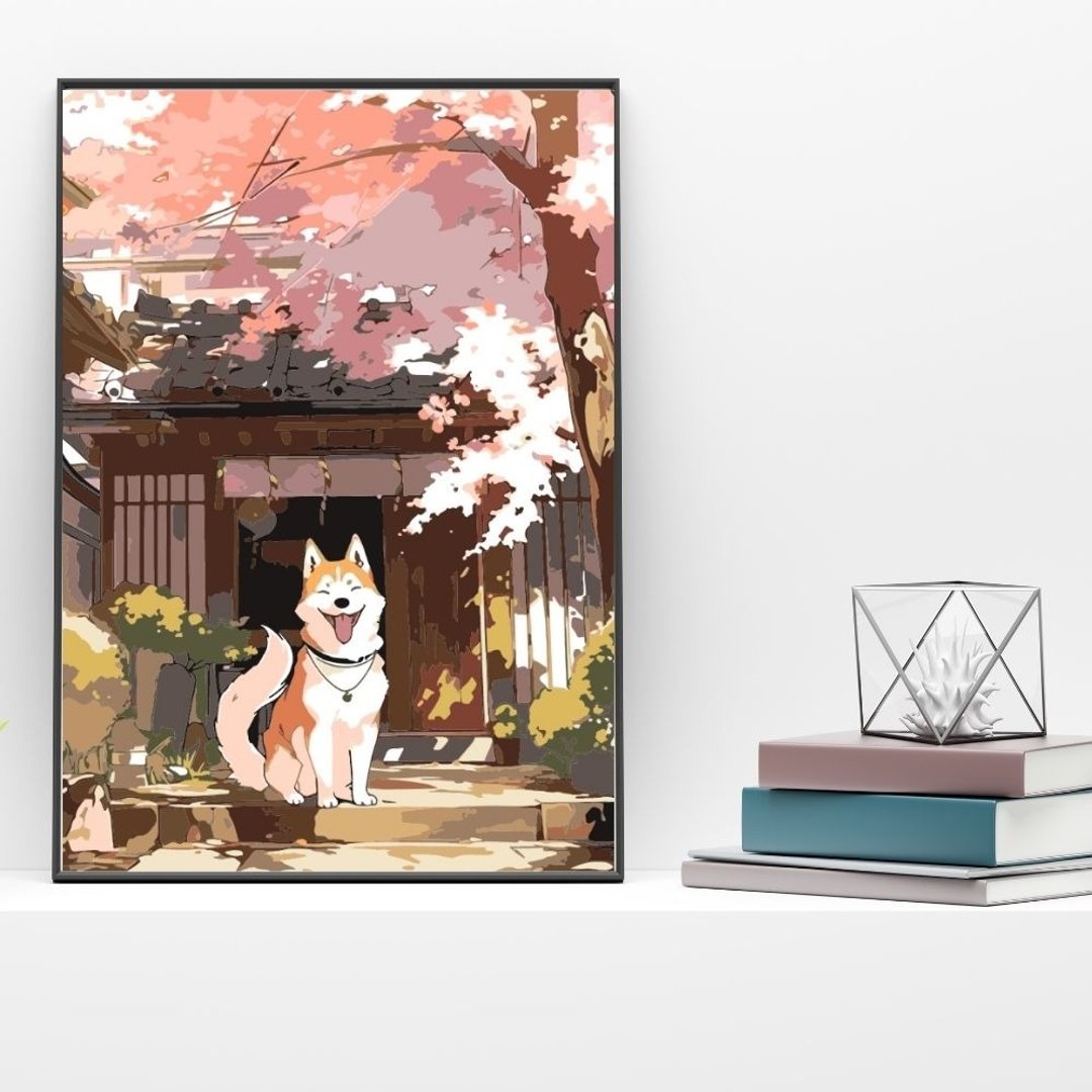 二哈的家 创意数字油画 【风景画】 - 插画/绘画/写字 - 其他材质 