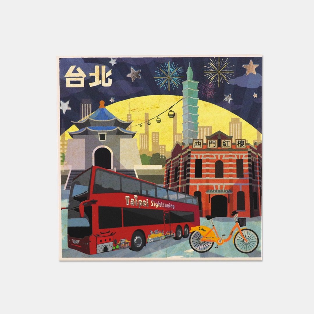 油梦招吸油面纸-乌龙茶香(台北好行) 台湾纪念品/礼物 - 脸部清洁/卸妆用品 - 浓缩/萃取物 