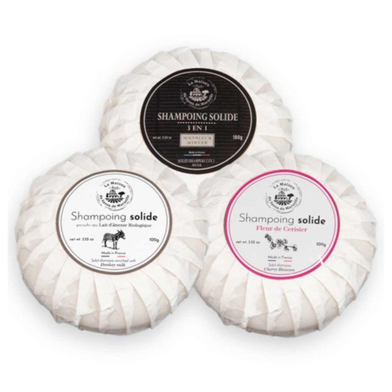 法国马赛皂之家香氛养发皂100g(重新定义洗发新标准) - 洗发用品 - 其他材质 多色