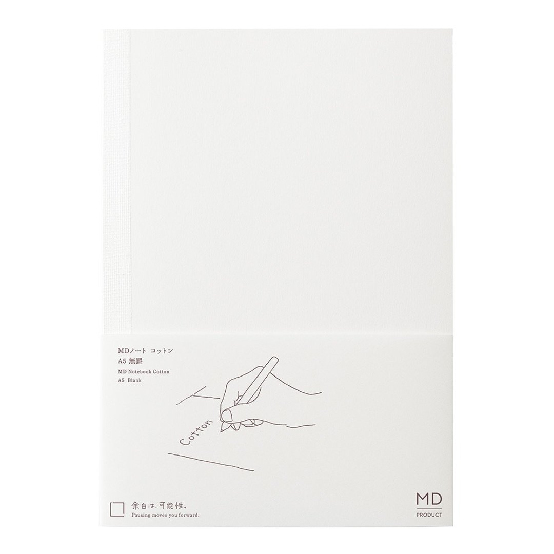 MIDORI MD Notebook 棉纸 - A5 空白 - 笔记本/手帐 - 纸 多色