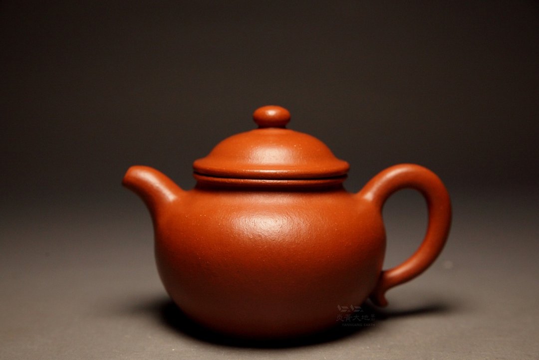 【摹古  莲子】龙山堂 古法纯手工 摹古系列 黄龙山老朱泥 200cc - 茶具/茶杯 - 陶 橘色