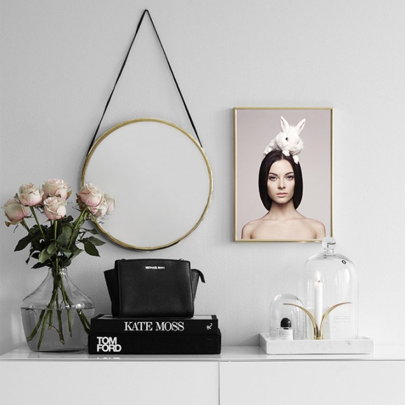 个性－兔子人像摄影画作/洗手间挂画/客厅沙发挂画/空间设计/送礼 - 海报/装饰画/版画 - 其他材质 多色