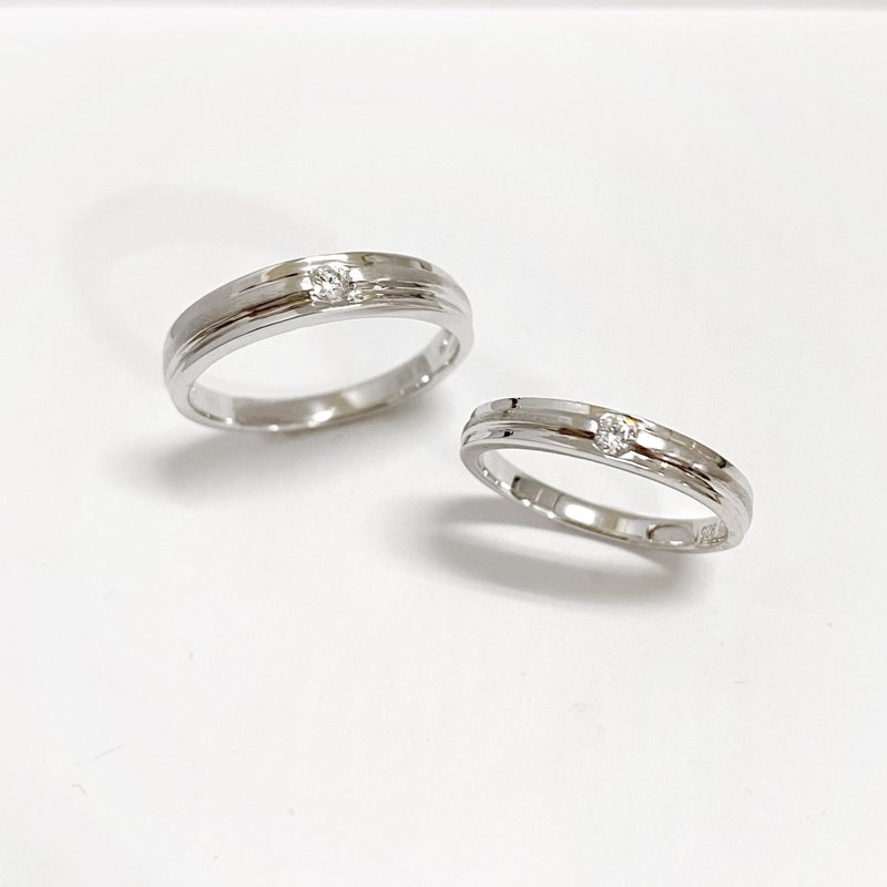 漫漫之恋_对戒 | 14K、9K、925纯银 - 对戒 - 贵金属 