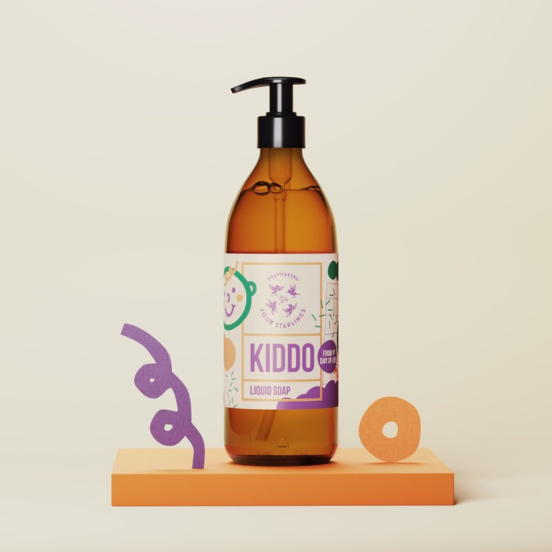 Kiddo 宝贝液体肥皂【婴幼儿适用】- 薰衣草与莳萝 - 肥皂/手工皂 - 精油 