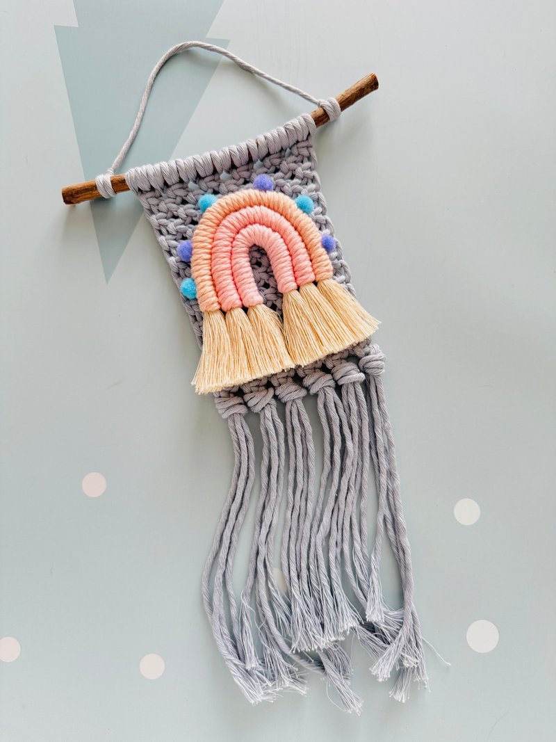 圣诞迷你编织挂饰 - 摆饰 - 棉．麻 多色