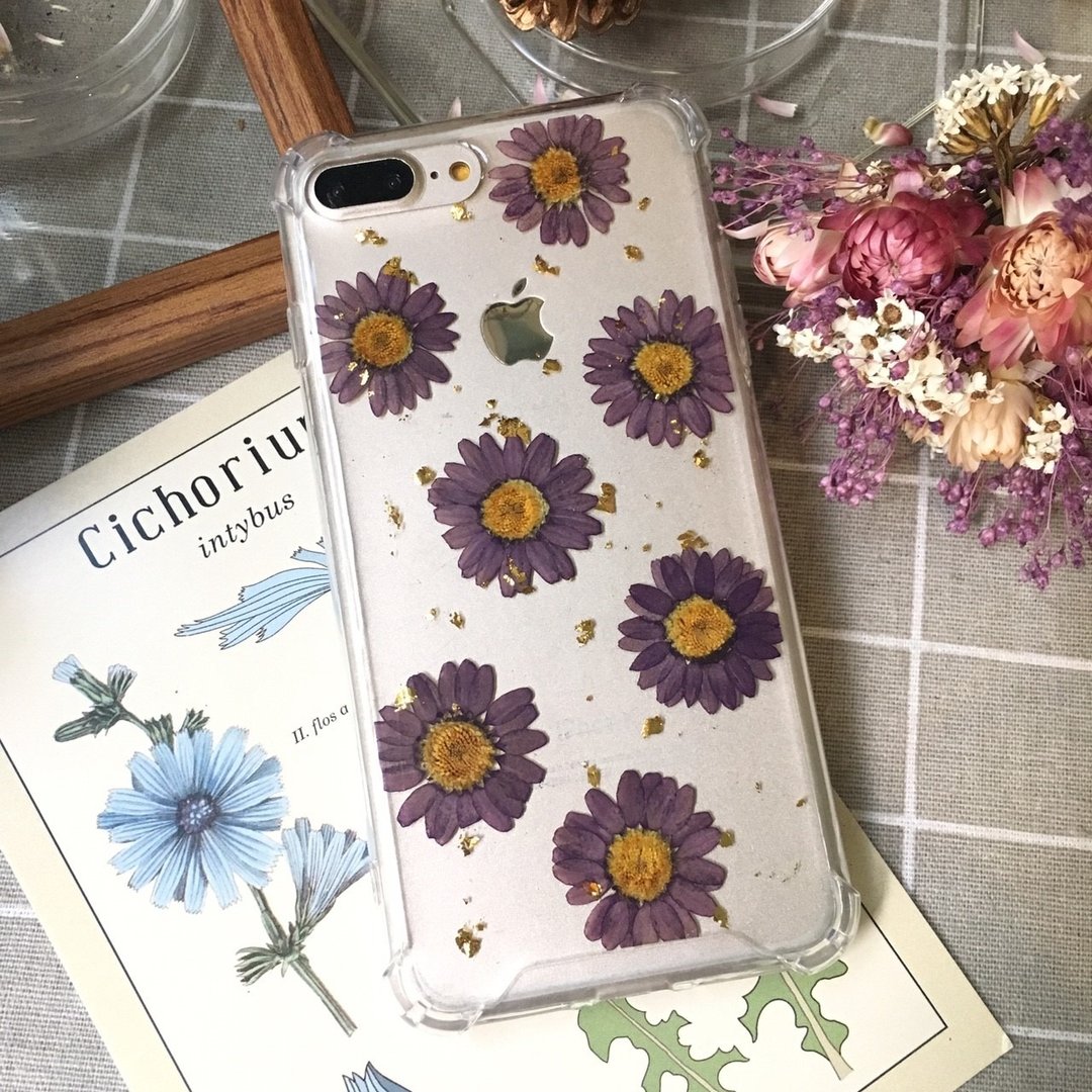 紫罗兰雏菊 Ultra Violet 押花 手机壳  iPhone11 - 其他 - 塑料 紫色