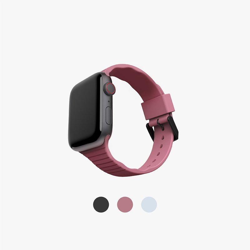 U Apple Watch 38/40/41/42/44/45/46/49mm 透气硅胶表带 - 表带 - 硅胶 多色