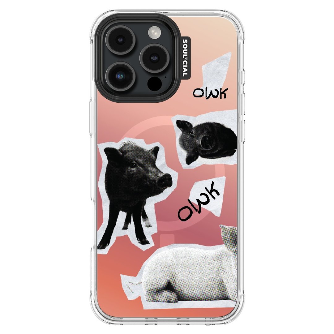 Exotic Animals Little Grunter iPhone 16 手机壳 磁吸机壳 - 手机壳/手机套 - 其他材质 
