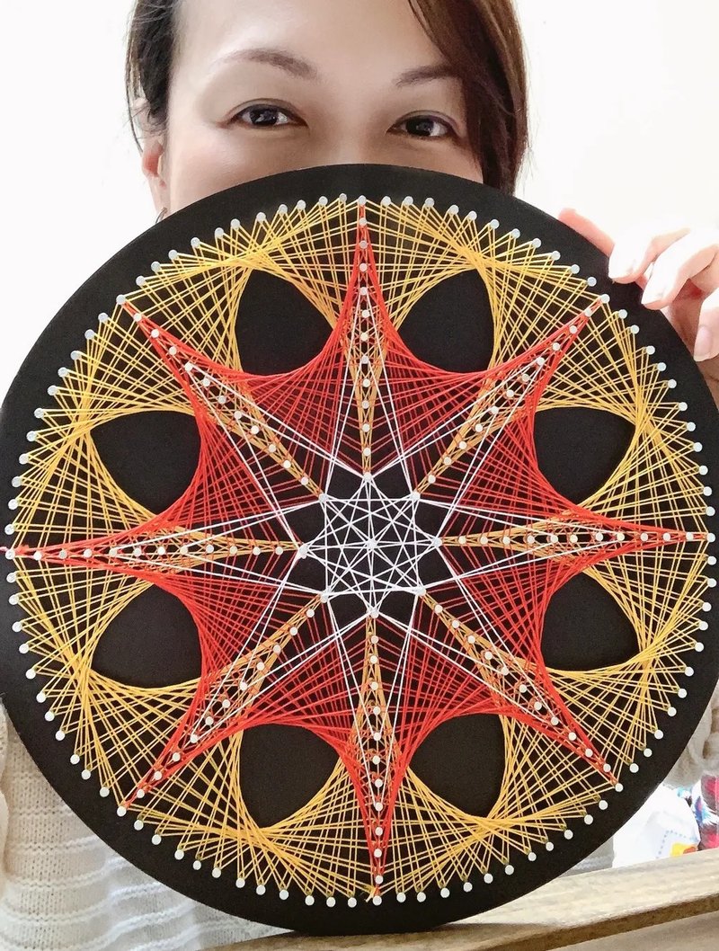 正念手作【几何绕线】静心钉子画手作坊 - 金工/饰品 - 其他材质 