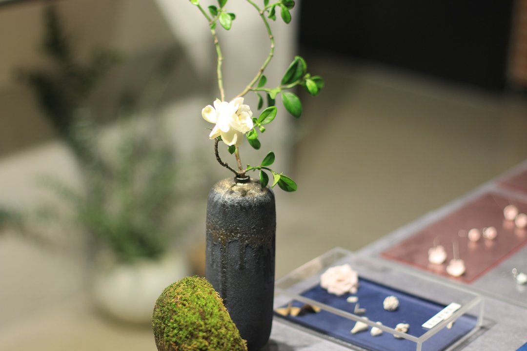 心经铁金小口禅意花器 - 花瓶/陶器 - 陶 