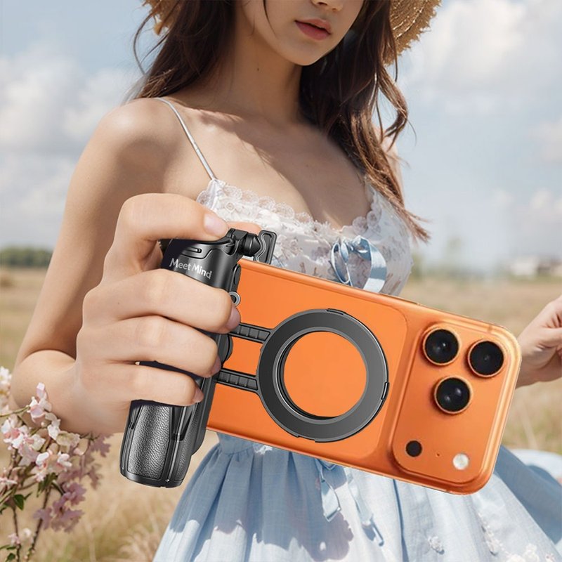 Meet Mind Phantim2 Mini 多合一磁吸/夹式 手柄式自拍棒 - 手机配件 - 其他材质 