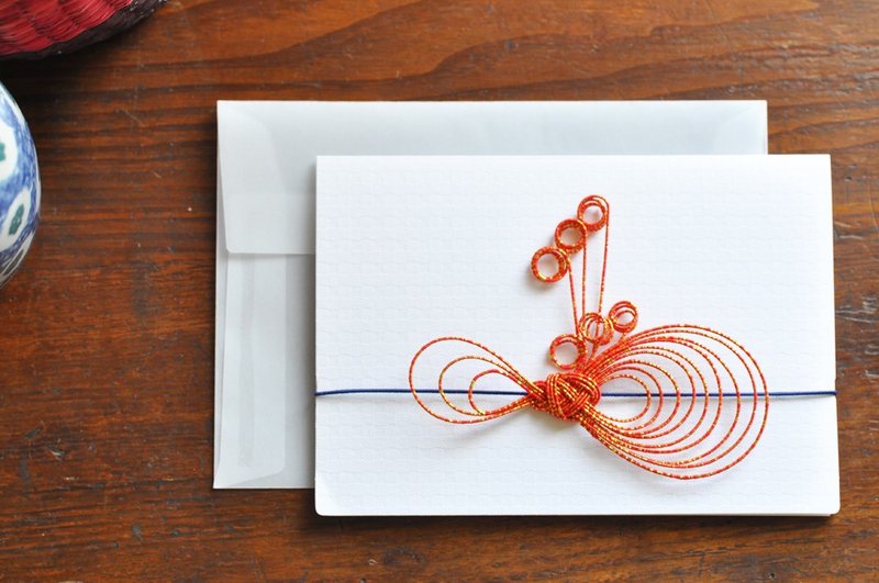 Greeting card - Ribbon - 5 - 卡片/明信片 - 纸 红色