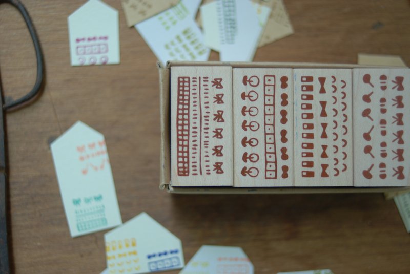 小岛匠所 复刻章 - 几何长方 - 印章/印台 - 木头 