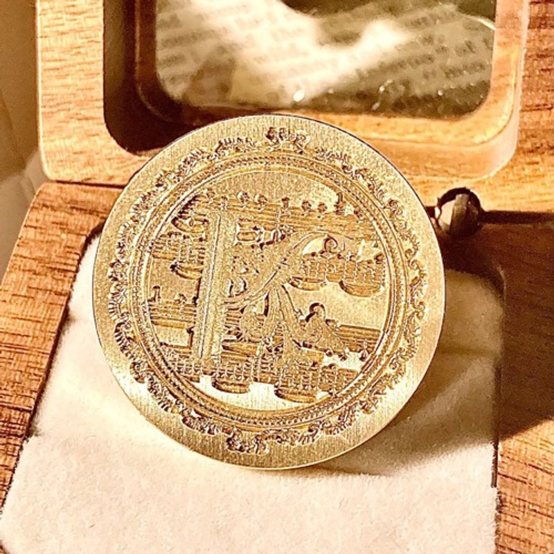 火漆印章 印头 字母 K 音乐 乐器 乐谱 - 印章/印台 - 其他金属 