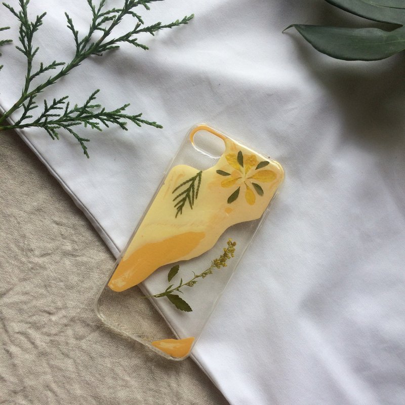 miss sunshine handmade phone case - 手机壳/手机套 - 树脂 黄色