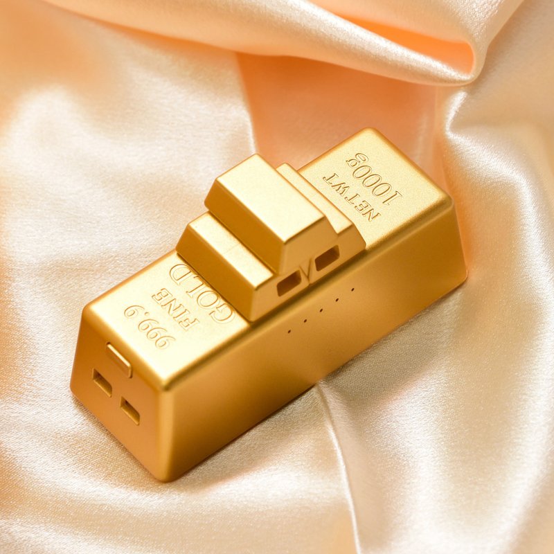 有标示wh【发发送礼自用】黄金系列快充口袋行动电源 任选规格 - 充电宝/传输线 - 其他材质 黄色