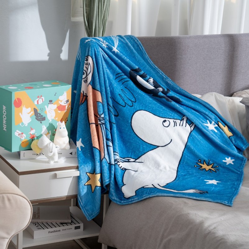 【礼物派对】MOOMIN授权 | 晚安礼盒 - 被子/毛毯 - 其他材质 