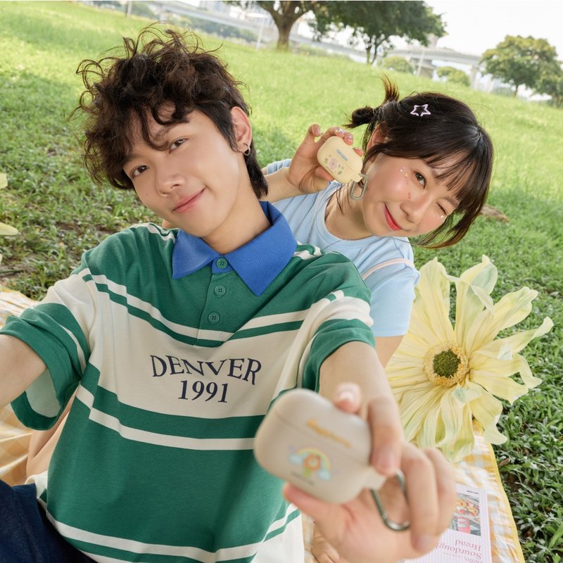 KINGJUN伙伴们森呼吸强悍防摔AirPods保护套 - 耳机收纳 - 塑料 多色