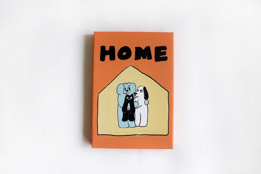 HOME HOME饺猫 复制画 - 海报/装饰画/版画 - 尼龙 多色