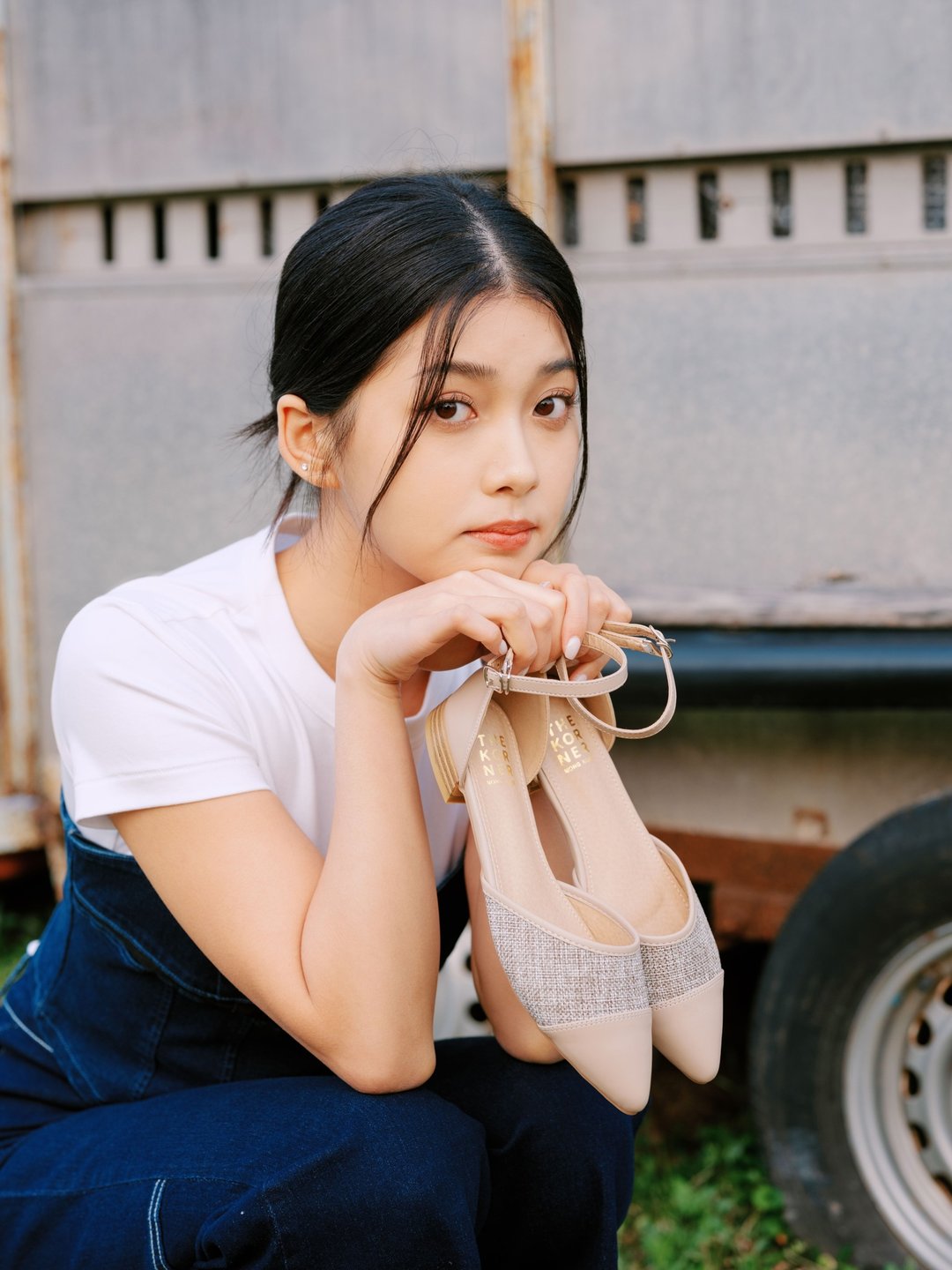 香港品牌 经典款式 Karol Sandals 浅灰色 - 女款休闲鞋 - 环保材料 灰色