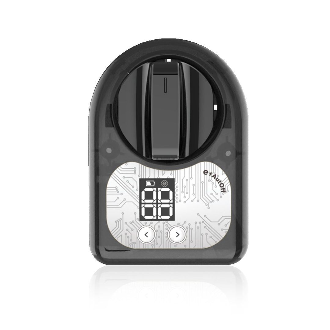 e+自动关(TY009)-直式、横式通用(适用多种炉型) - 厨房家电 - 塑料 黑色
