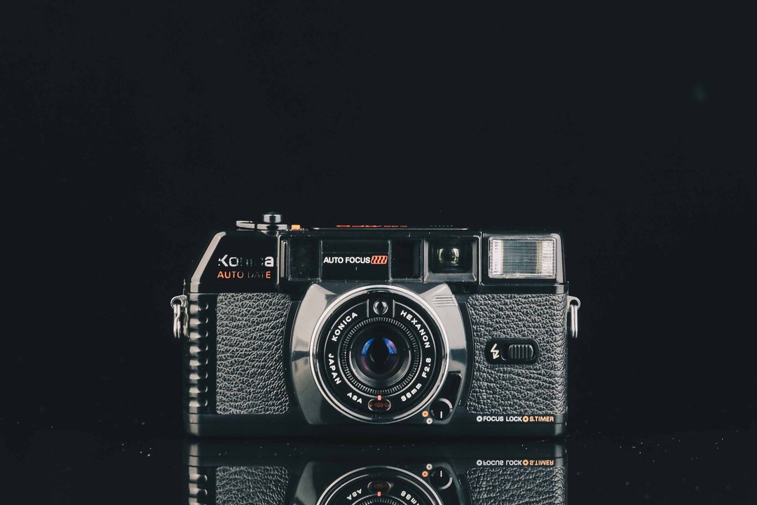 Konica C35 MFD #5346 #135底片相机 - 相机 - 其他金属 黑色