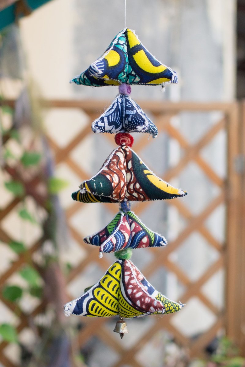EARTH.er │手制非洲蜡染挂饰  Africa Waxprinting Decoration - 摆饰 - 棉．麻 多色