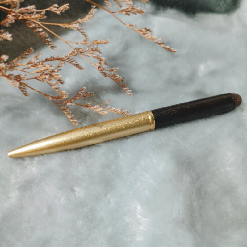 恩典够你用实木黄铜旋转出芯笔礼盒/福音礼品/基督教/受洗礼物 - 圆珠笔/中性笔 - 木头 