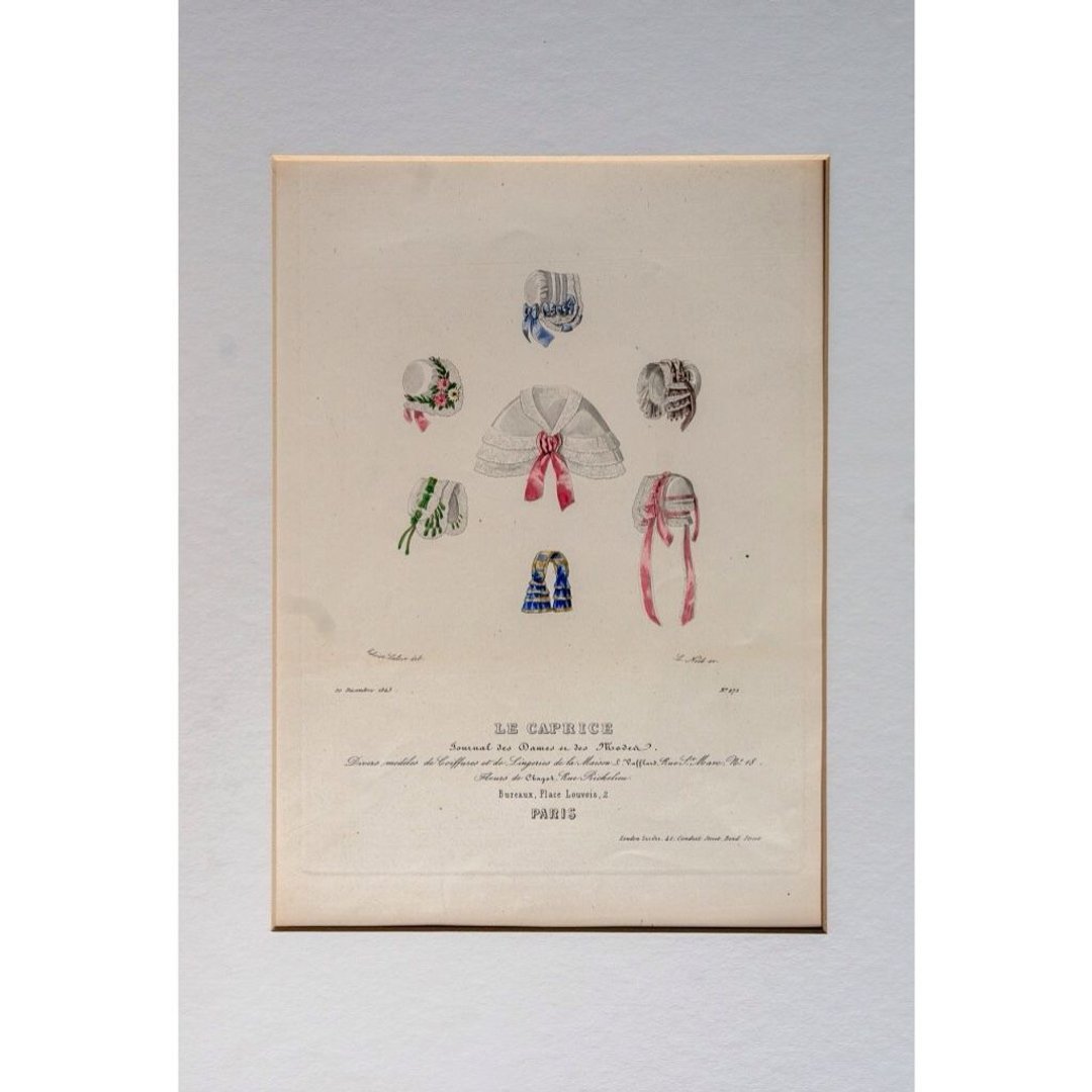 法国百年时尚插图 - 腰部成为焦点 08 - 版画挂画 - 海报/装饰画/版画 - 纸 