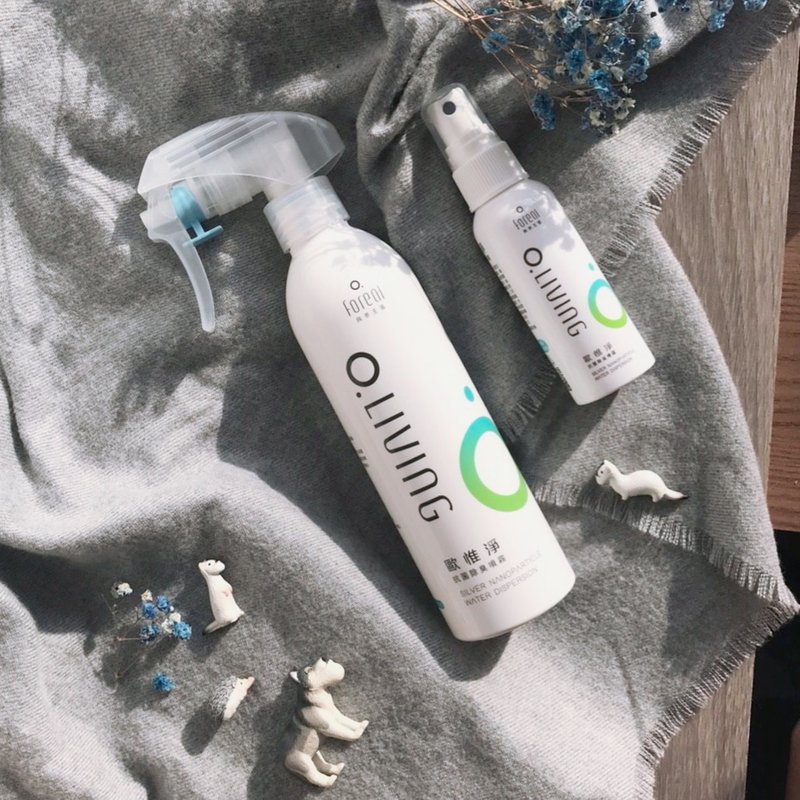 欧惟净抗菌除臭喷雾-外出帮手组(欧惟净50ml*1+250ml*1) - 其他 - 银 透明