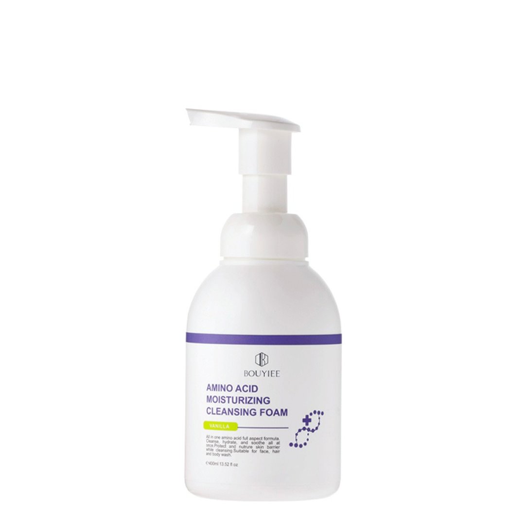 BOUYIEE宝艺 胺基酸益肤全效舒缓泡泡(香草/无香) 400ml - 沐浴用品 - 其他材质 