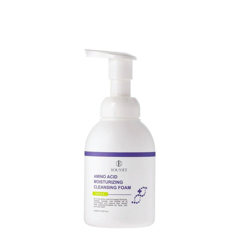 BOUYIEE宝艺 胺基酸益肤全效舒缓泡泡(香草/无香) 400ml - 沐浴用品 - 其他材质 