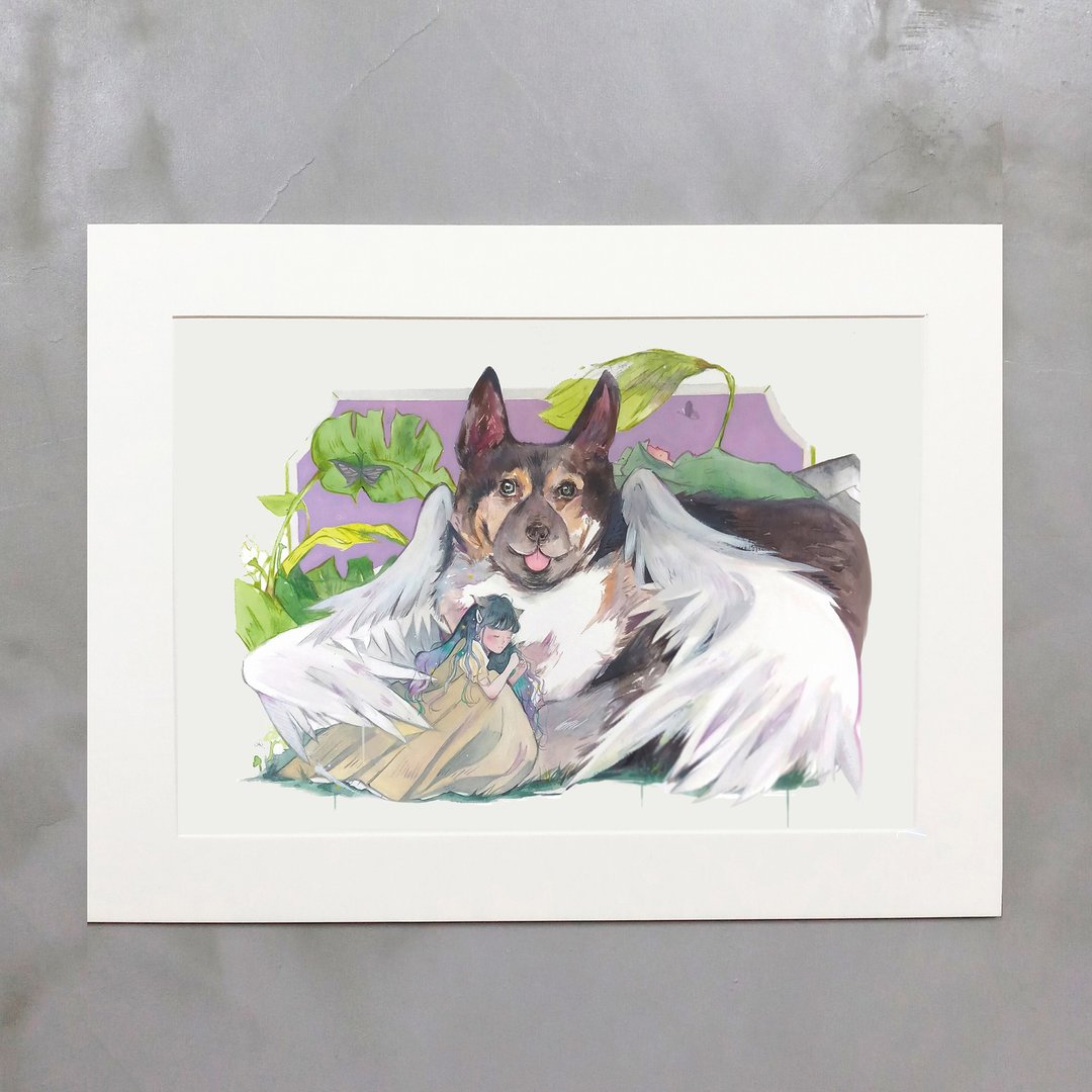 Alice Hobbey 慈善义卖ArhoTV 呜呜 复制原画/挂画/装饰/水彩画 - 海报/装饰画/版画 - 纸 多色
