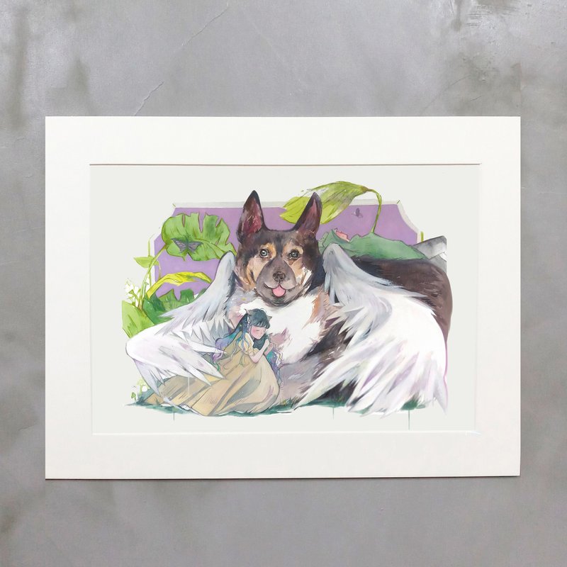 Alice Hobbey 慈善义卖ArhoTV 呜呜 复制原画/挂画/装饰/水彩画 - 海报/装饰画/版画 - 纸 多色