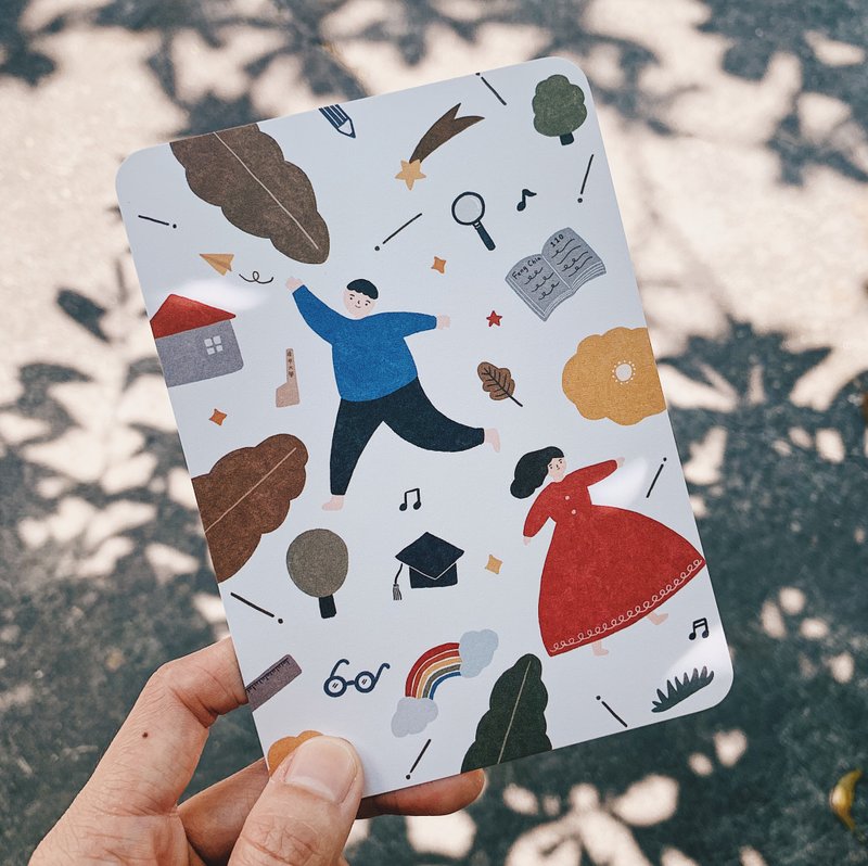 明信片-Our Life - 卡片/明信片 - 纸 多色