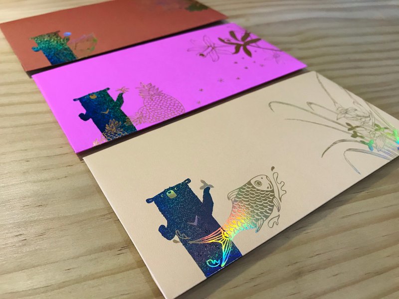 春花 着时_彩色红包3入_春兰.苦楝花.风铃木 - 红包/春联 - 纸 多色