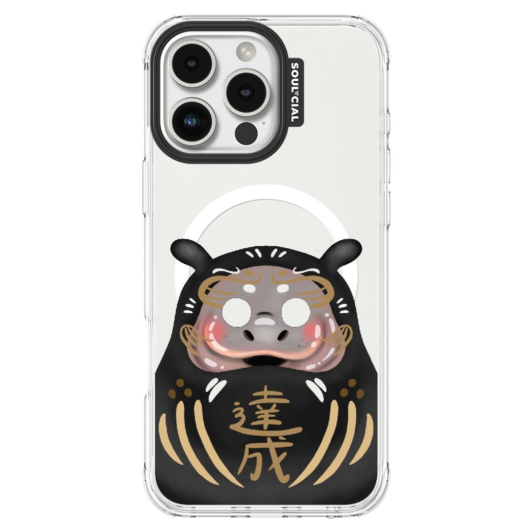 Daruma达摩－DRV Tassei Hippo iPhone 手机壳 MagSafe磁吸保护壳 - 手机壳/手机套 - 其他材质 