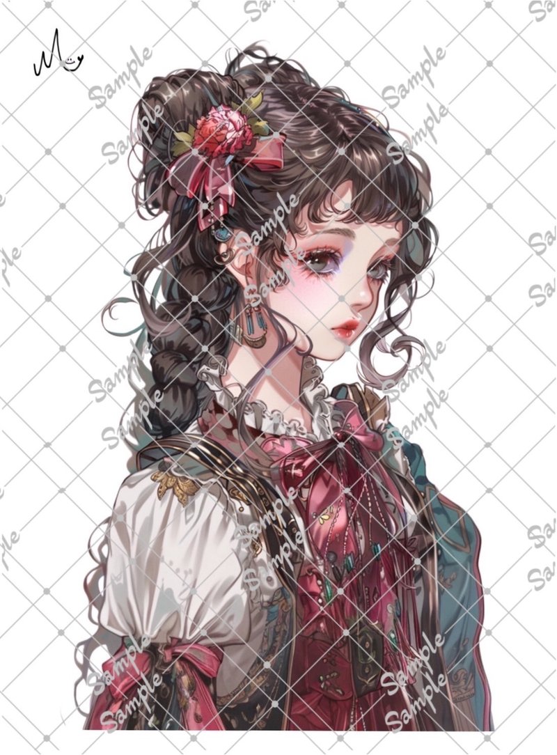原创人物贴纸 - 贴纸 - 纸 