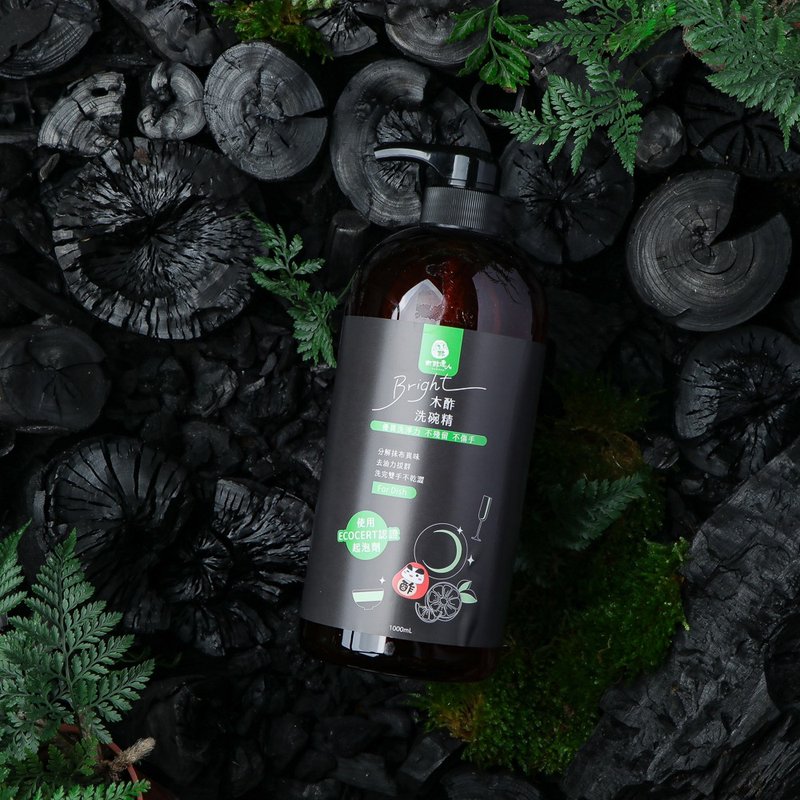 木酢 | 浓缩洗碗精  植萃成分 / 不伤手 / 环境友善 - 碗盘清洁 - 浓缩/萃取物 透明