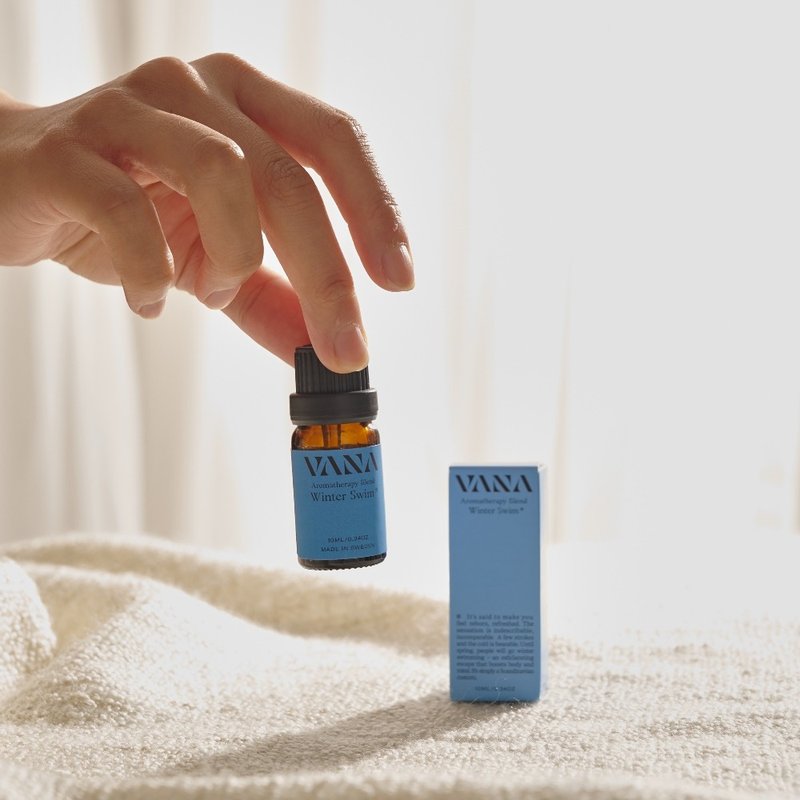 冬泳之苏 无酒精纯净香氛精油10ml - 宁静海洋调 - 香薰/精油/线香 - 精油 蓝色