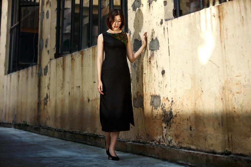 品.祥云纱新款电力纺香云纱连衣裙 妻子的诱惑 - 裙子 - 丝．绢 