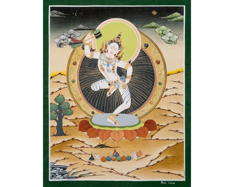 神奇拉普滕唐卡 灵性觉醒的神秘艺术 - 墙贴/壁贴 - 其他材质 多色