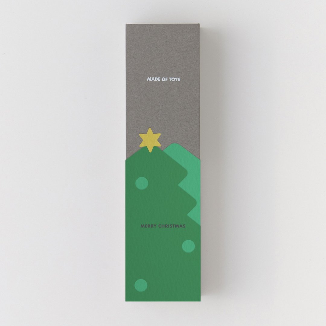 YOT WATCH 留言礼卡/ MERRY CHRISTMAS 圣诞快乐 - 纸盒/包装盒 - 纸 多色