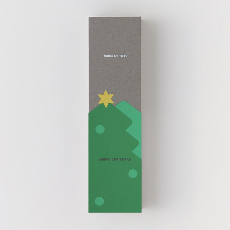 YOT WATCH 留言礼卡/ MERRY CHRISTMAS 圣诞快乐 - 纸盒/包装盒 - 纸 多色