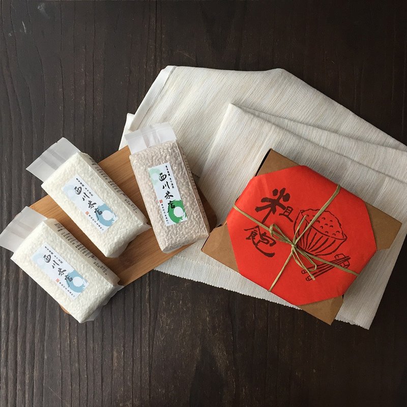 春联搭好礼~健康好运-首选春节好礼:粗饱厚礼好米礼盒:贴心年节礼 - 五谷杂粮/米 - 新鲜食材 红色