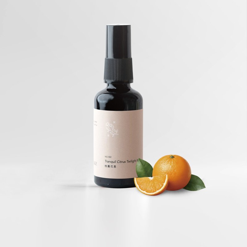 柑晨花息甜橙喷雾Tranquil Citrus Twilight Mists - 香薰/精油/线香 - 玻璃 白色