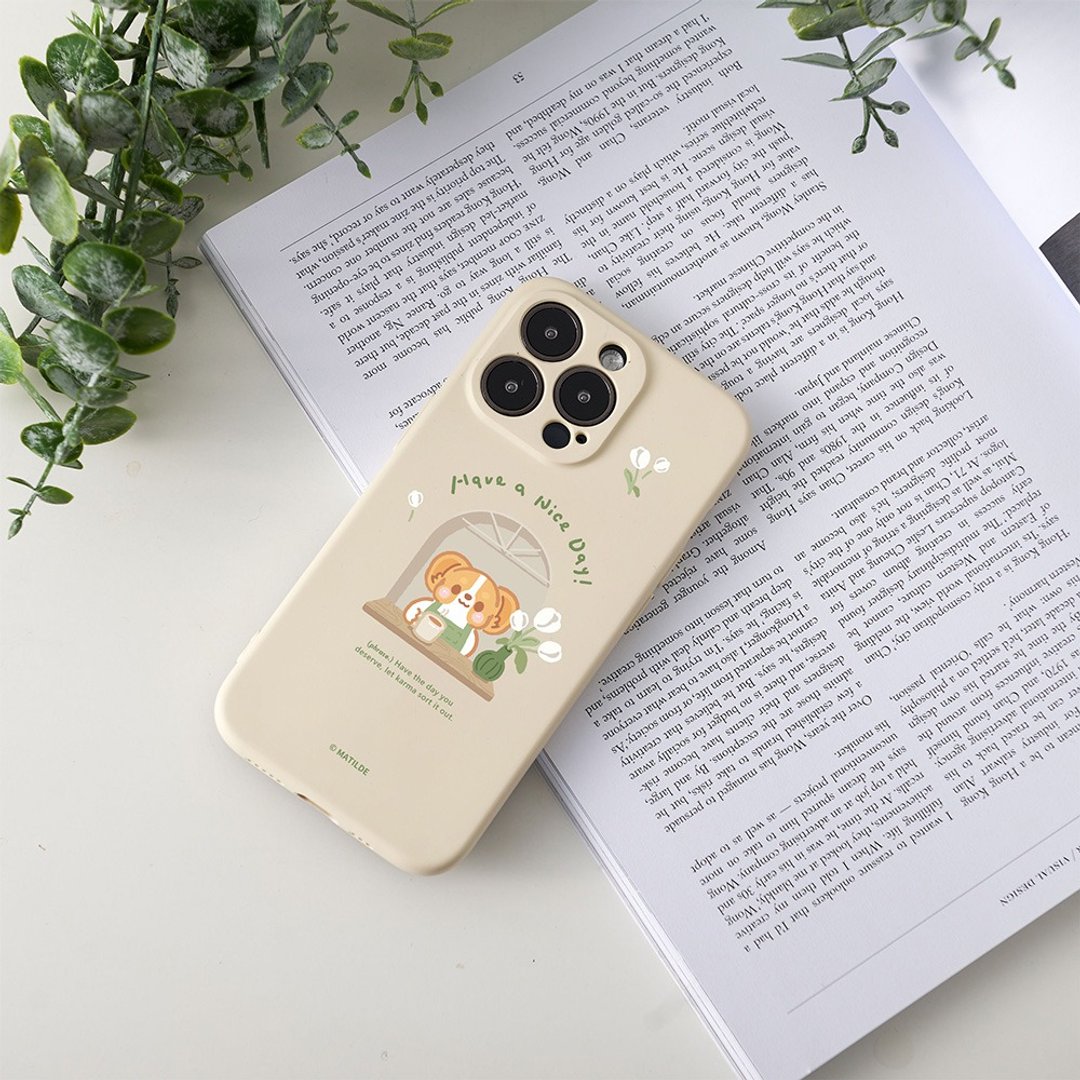 柯基犬卡卡美好时光全包iPhone手机壳 - 手机壳/手机套 - 硅胶 多色