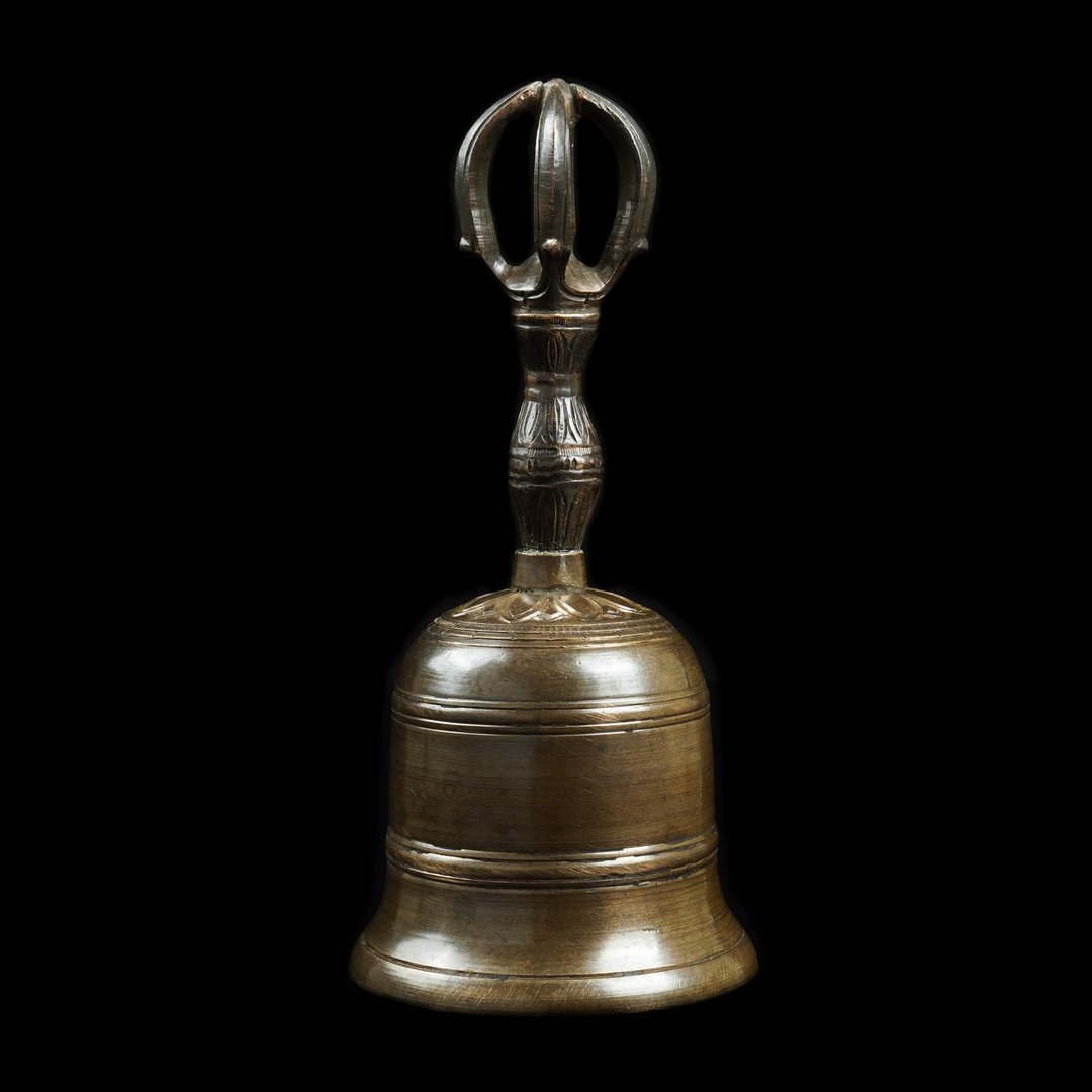 日本东密法器-19世纪前.江户时期.金刚铃(铃高14.5) - 其他 - 其他材质 